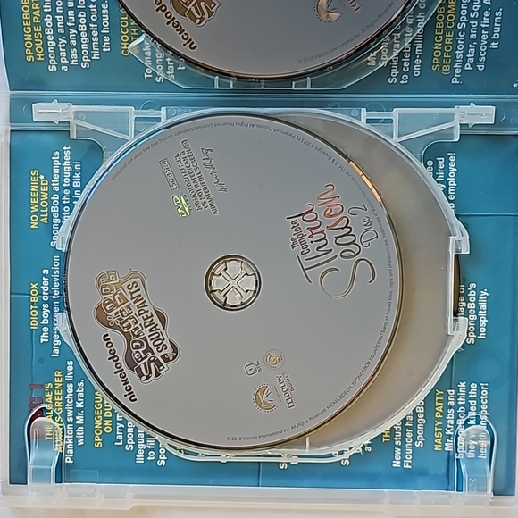 Spongebob Squarepants - Complete Third (3rd) Season DVD EUC - Picture 4 of 7